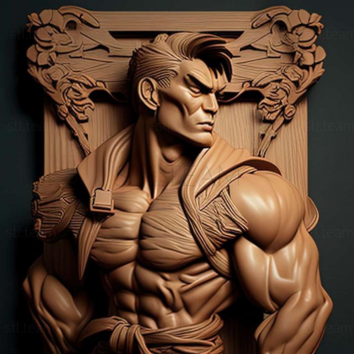 3D model Chun Lee from Street Fighter (STL)